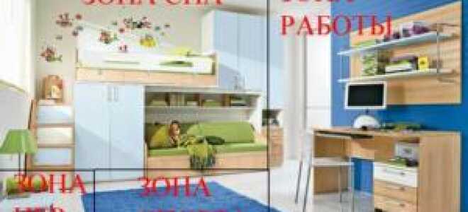 Зонирование детской комнаты для мальчика: учитываем все нюансы