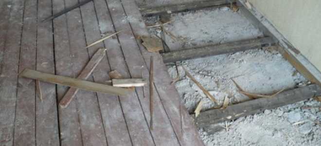 Как подготовить деревянный пол к укладке плитки