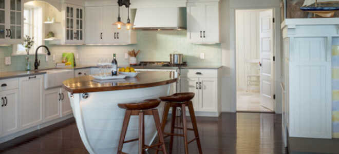 Идеи кухни в морском стиле