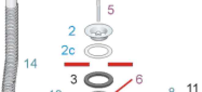 Установка и замена сифона для ванны