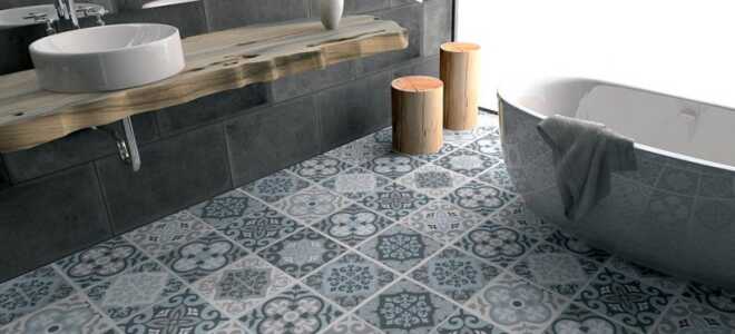 Пол в ванной комнате своими руками по шагам