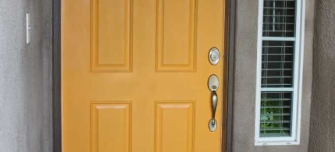 Материалы для отделки проема входной двери и руководство