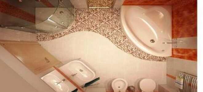 Дизайн ванны, совмещенной с туалетом