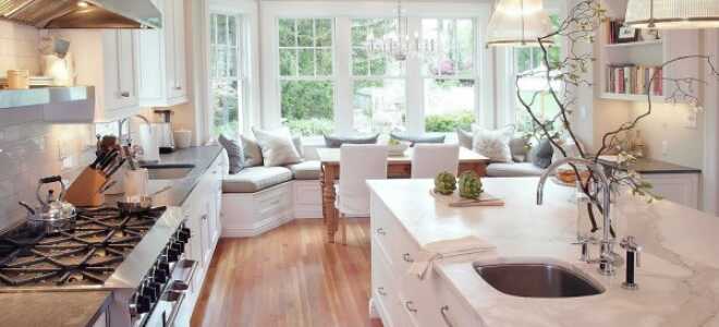 Идеи дизайна кухни с диваном