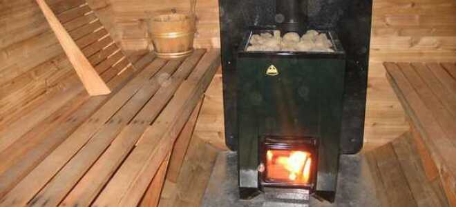 Установка печи в бане на деревянный пол пошаговая инструкция
