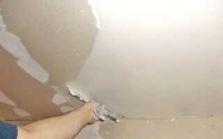 Как шпаклевать гипсокартон своими руками