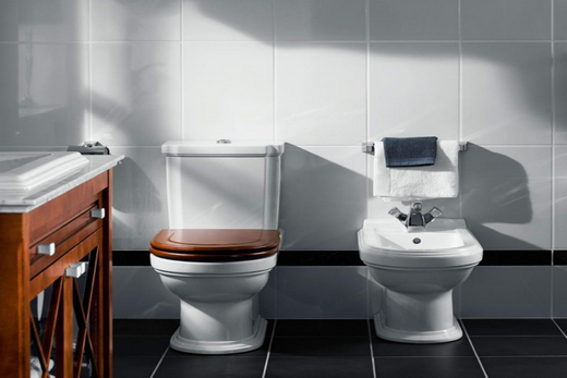 Унитаз в ретро-стиле бренда Villeroy & Boch