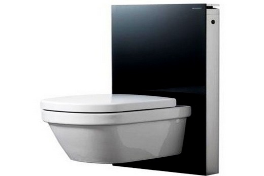 Унитаз с блочной инсталляцией бренда Geberit Monolith 131.021.SJ.1