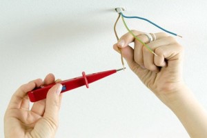 Индикатор на счетчике электропитания