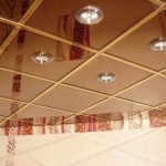 Кассетный подвесной потолок в ванной комнате