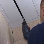 Монтаж реечного потолка