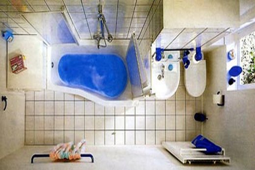 Ванная комната белого цвета