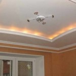 Листы гипсокартона в роли потолка