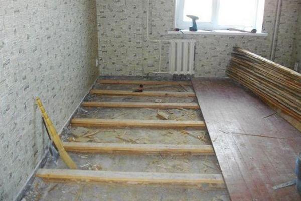 Замена пола в «хрущевке